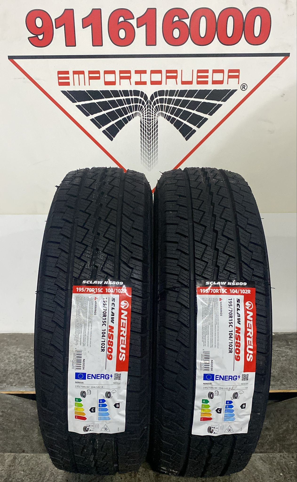 NEREUS  195/70 R15C 104/102 R